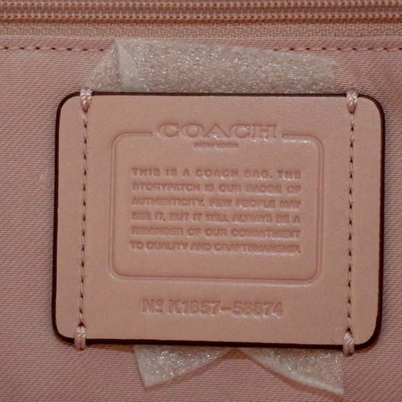Coach Prairie Satchel 58874 Pink Rare with Hawaii tag New with Tags - Picture 9 of 9